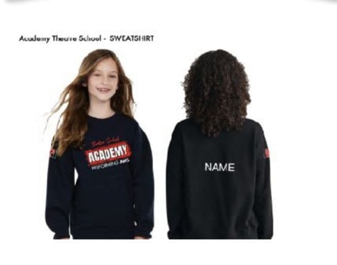 Academy Performing Arts JH030 Sweatshirt