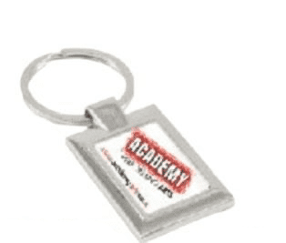 Academy Performing Arts SILVER KEYRING
