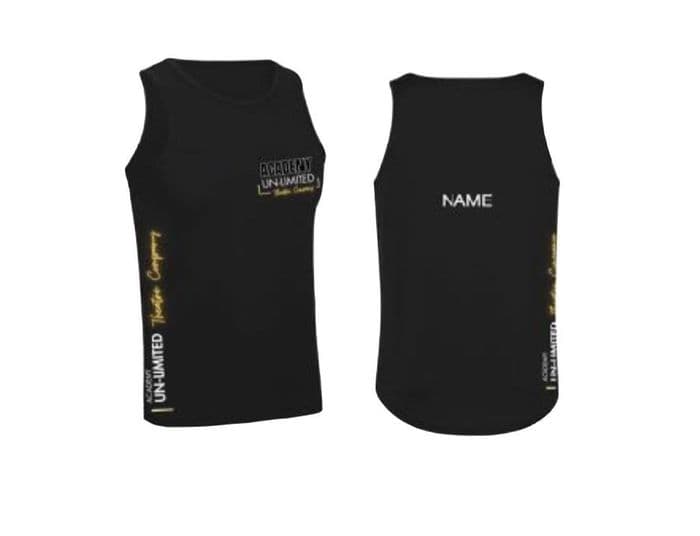 Academy Un-limited  UNISEX VEST TOP ADULT  COOL VEST TOP