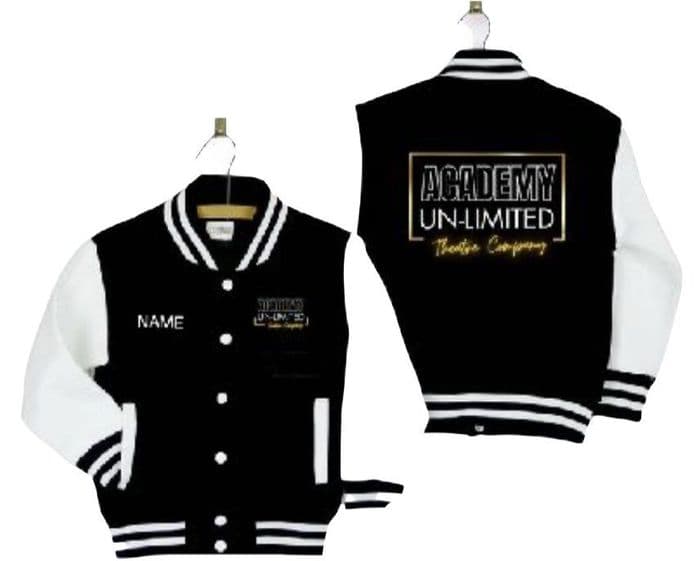 Academy Un-limited  Varsity jacket Blk/Wht