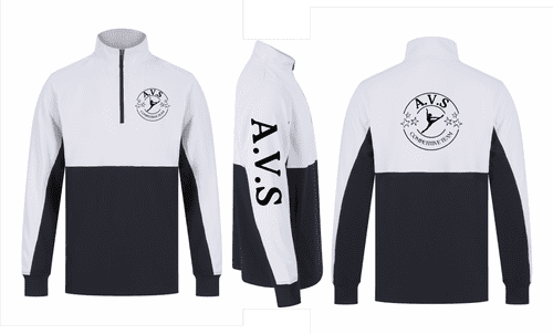 ALLSTARS COMP TEAM  LV874/5  1/4 ZIP TRACKSUIT TOP