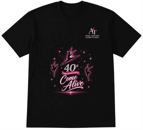 Anne Taylor's 40th Anniversary show T Shirt