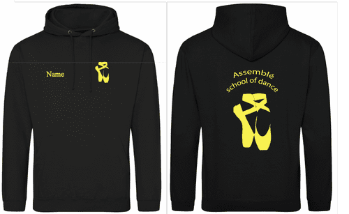 Assemble School of Dance Black Hoody