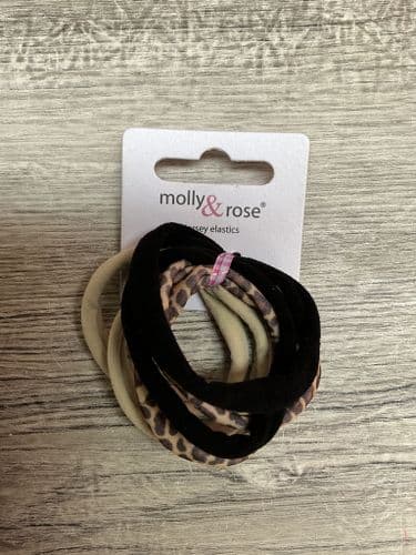 Assorted jersey elastics (8096)