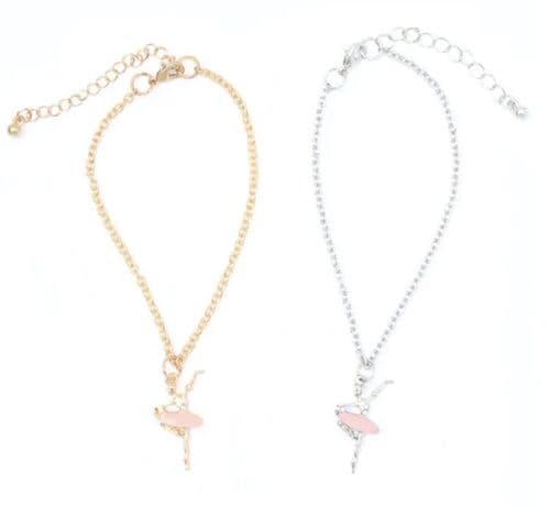 Ballerina pendant bracelet