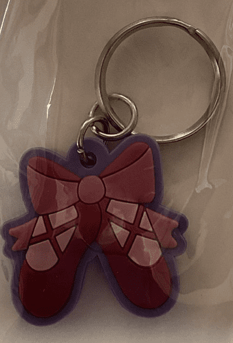 Balletshoe keyring