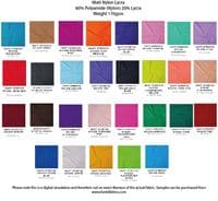 Black Knickers. Funki Fabrics 190gsm matt lycra