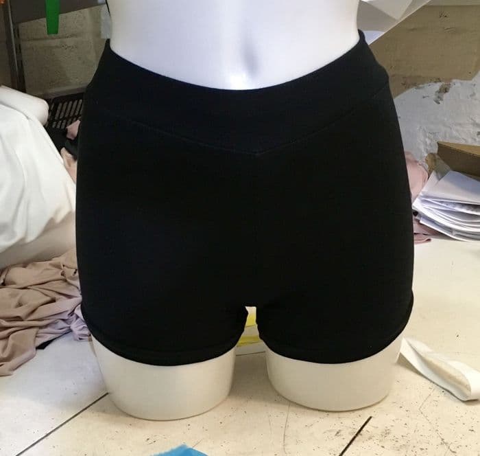 Dance By Design Cotton Lycra Hot Pants