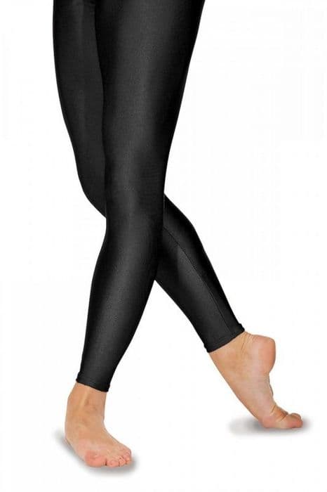 Dance By Design Nylon Shiny Lycra full length Leggings