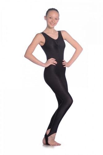 Dance by Design  Sleeveless catsuit with gathered front
