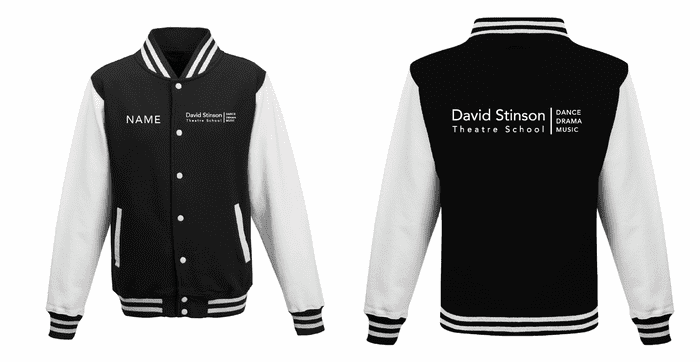 David Stinson Theatre School  Varsity jacket