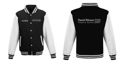 David Stinson Theatre School Varsity jacket