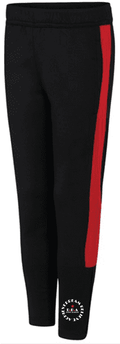 DBA LV883 Red & Black Team Tracksuit Bottoms