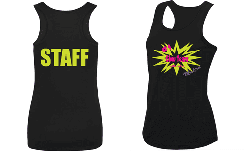 Glow Team JC007 vest top
