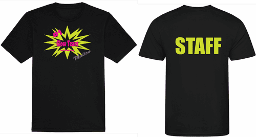 JUST COOL JC001 Glow Team  T. Shirt