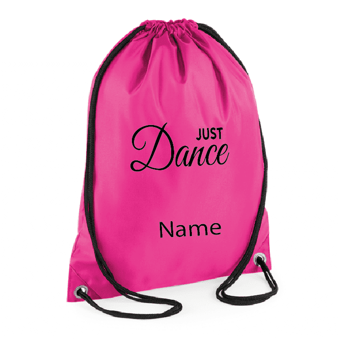 Just Dance Pink Gym Sack