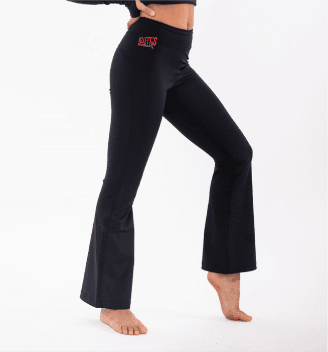 Kellets Silky Dance Flared Dance Leggings