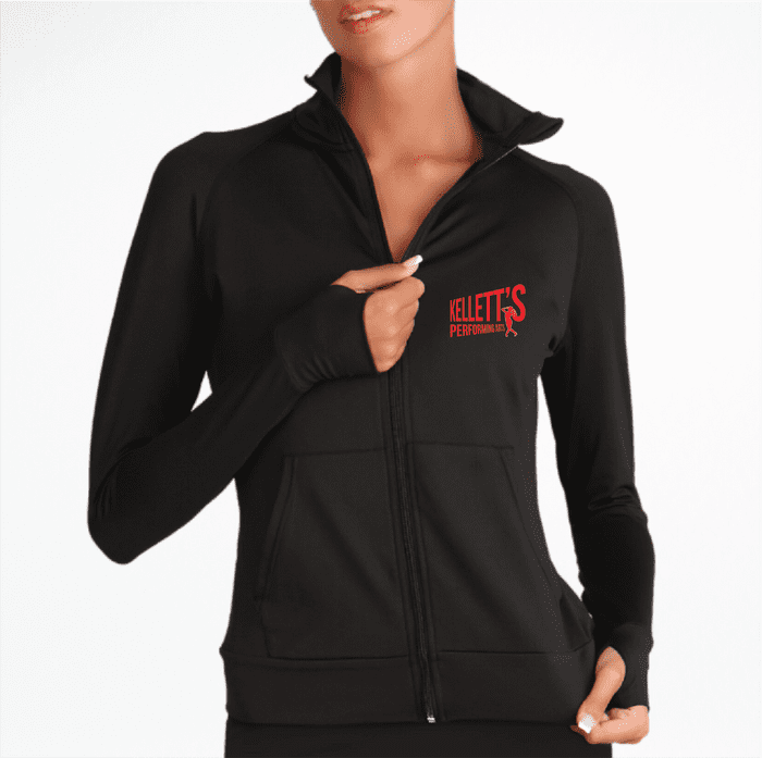 Kellets Silky Dance Full Zip Jacket with Pockets