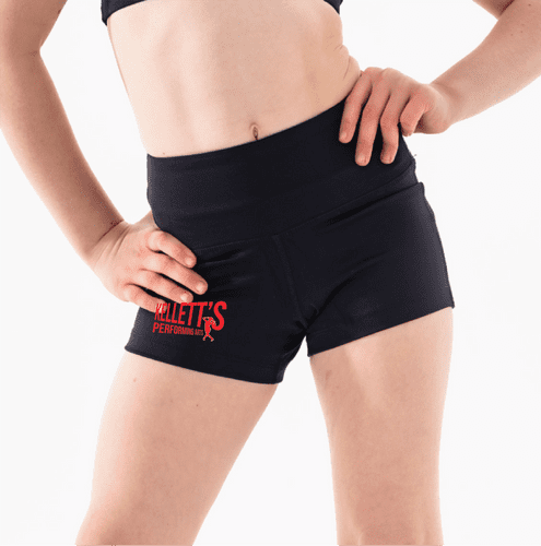 Kellets Silky Dance High Waisted Dance Shorts
