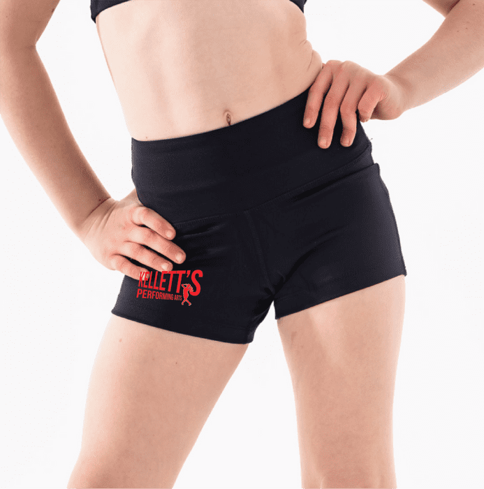 Kellets Silky Dance High Waisted Dance Shorts