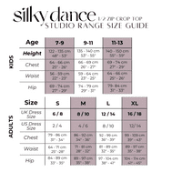 Kellets Silky Dance Long Sleeve 1/2 Zip Crop Top