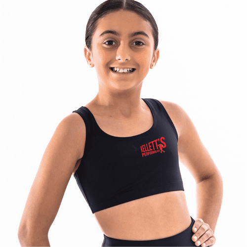 Kellets Silky Dance Racer Back CropTop
