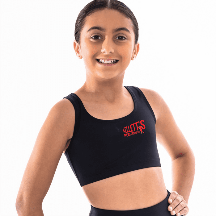 Kellets Silky Dance Racer Back CropTop