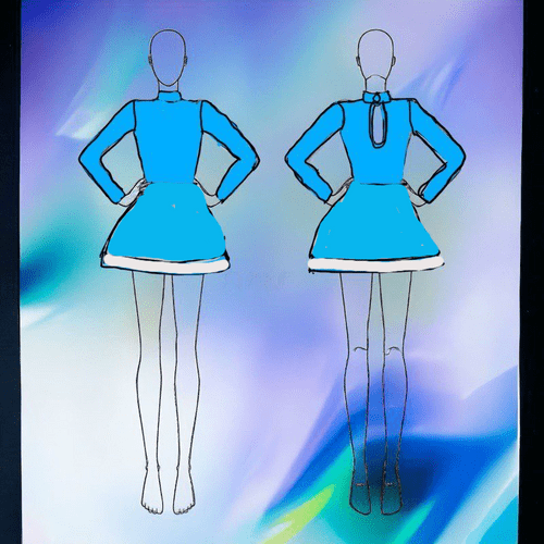 Leader and Mascot Poms Dress