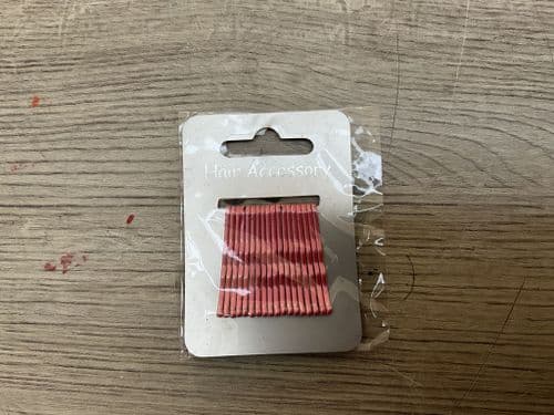Mini pink grips. Card of 18