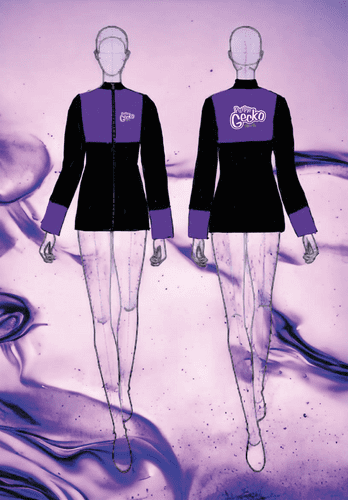 Purple Gecko 2 colour Jacket
