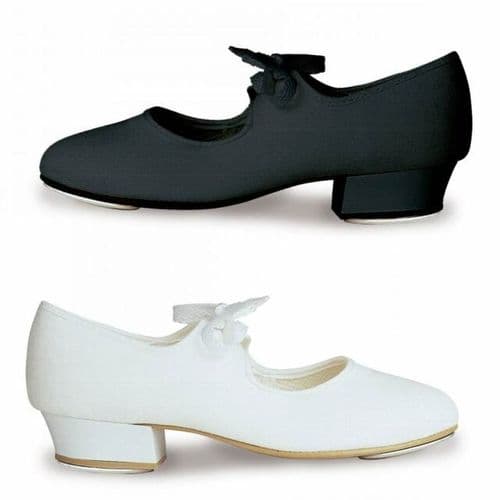 Purple gecko Roch Valley low heel tap shoe