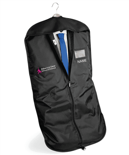 Rebecca Dear Personalised Costume Carrier with logo