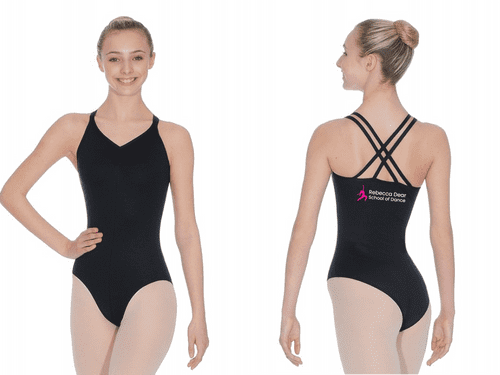 Rebecca Dear  RV ADAGE double cross back leotard GRADE 5 UPWARDS ONLY