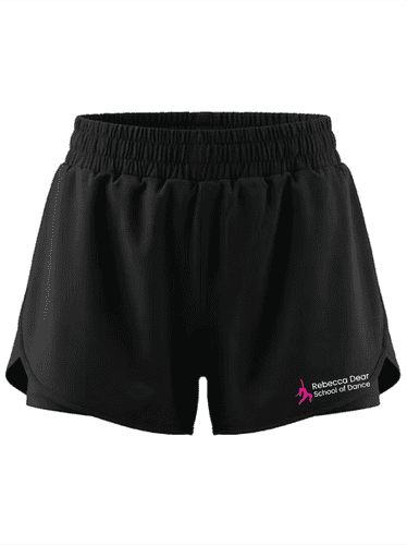Rebecca Dear School of Dance Silky Dance 2 layer shorts