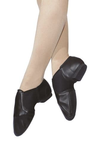 Roch Valley Black RVNeo slip on jazz shoe (Please refer to the fitting guide in the description)