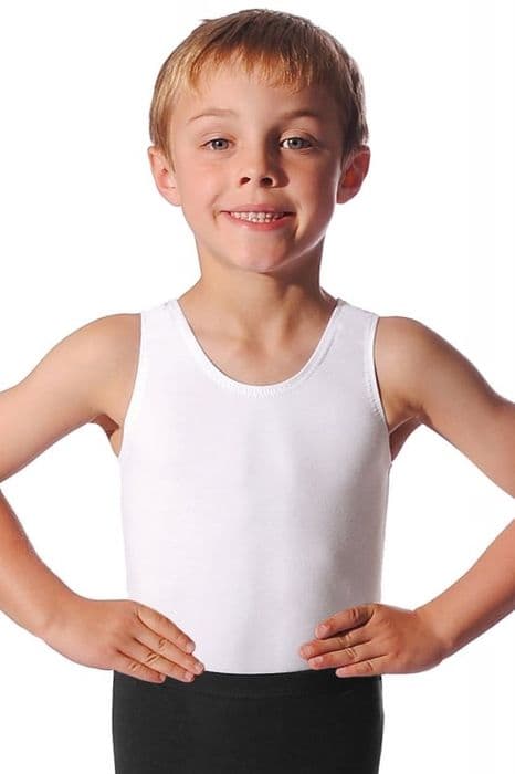 Roch Valley Oliver. White leotard