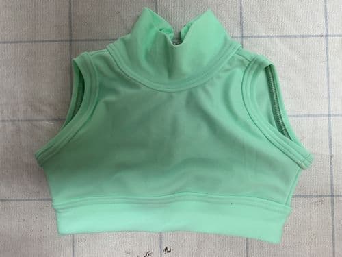 RTG sleeveless crop age  3-4 mint green front lined (1)