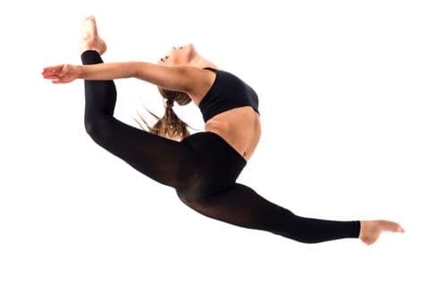 Silky adult black footless tights. High performance. 70 den