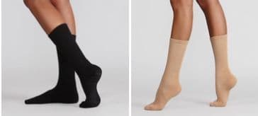 Silky compression/contemporary turning socks