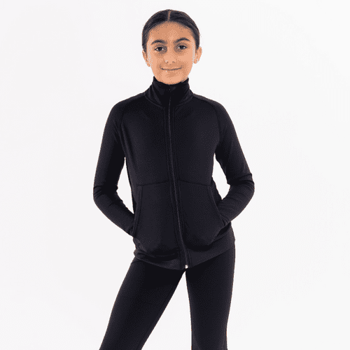 Silky Dance Full Zip Jacket with Pockets
