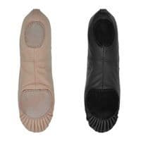 So Danca SD60 Stretch Leather Ballet Shoe, Split Sole