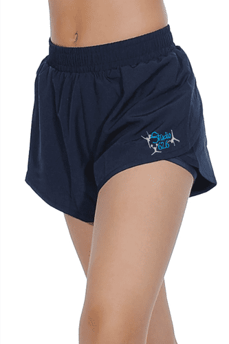 Studio 626 Roch Valley 2 layer shorts Navy