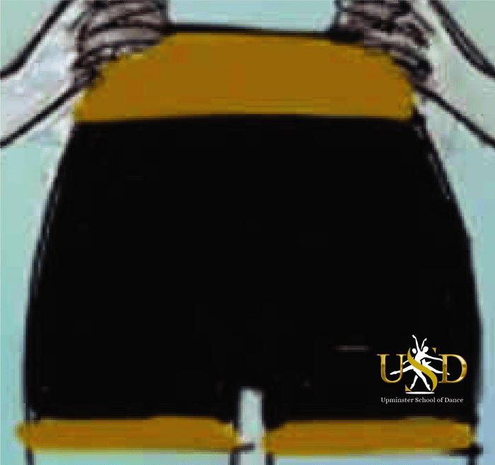 Upminster School of Dance 2 tone hot pants