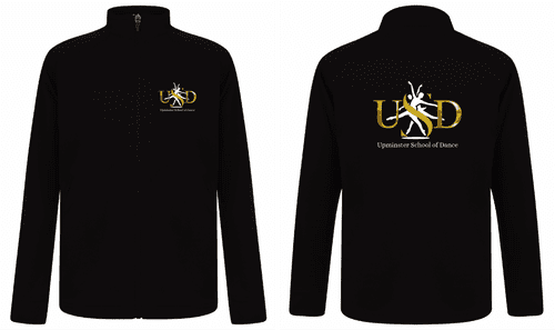 Upminster School of Dance Black LV871(3B) TRACKSUIT TOP