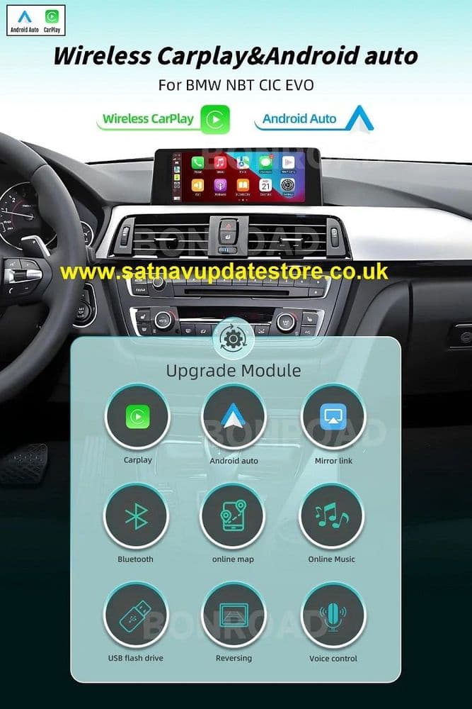 BMW "Android Auto / CarPlay" Multimedia Interface Decoder For BMW - NBT ...