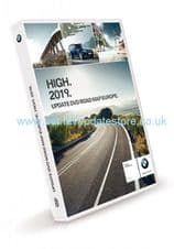 BMW "HIGH" 2019 UK & EUROPEAN SATELLITE NAVIGATION UPDATE DISC SET.
