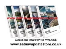 BMW NAVIGATION UPDATE ROAD MAP EUROPE "MOTION" 2024-1 1x FSC CODE