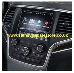 CHRYSLER UCONNECT 8.4 2021/22 UK & EUROPEAN NAVIGATION MAP UPDATE.