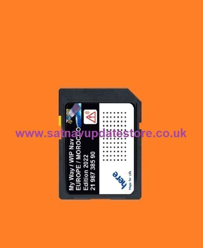 CITROEN RNEG 2022/23 EUROPE / UK SD CARD UPDATE FOR CITROEN MYWAY ...