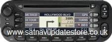 DODGE 2011/2012 RB3 SATELLITE NAVIGATION UPDATE DISC SET.
